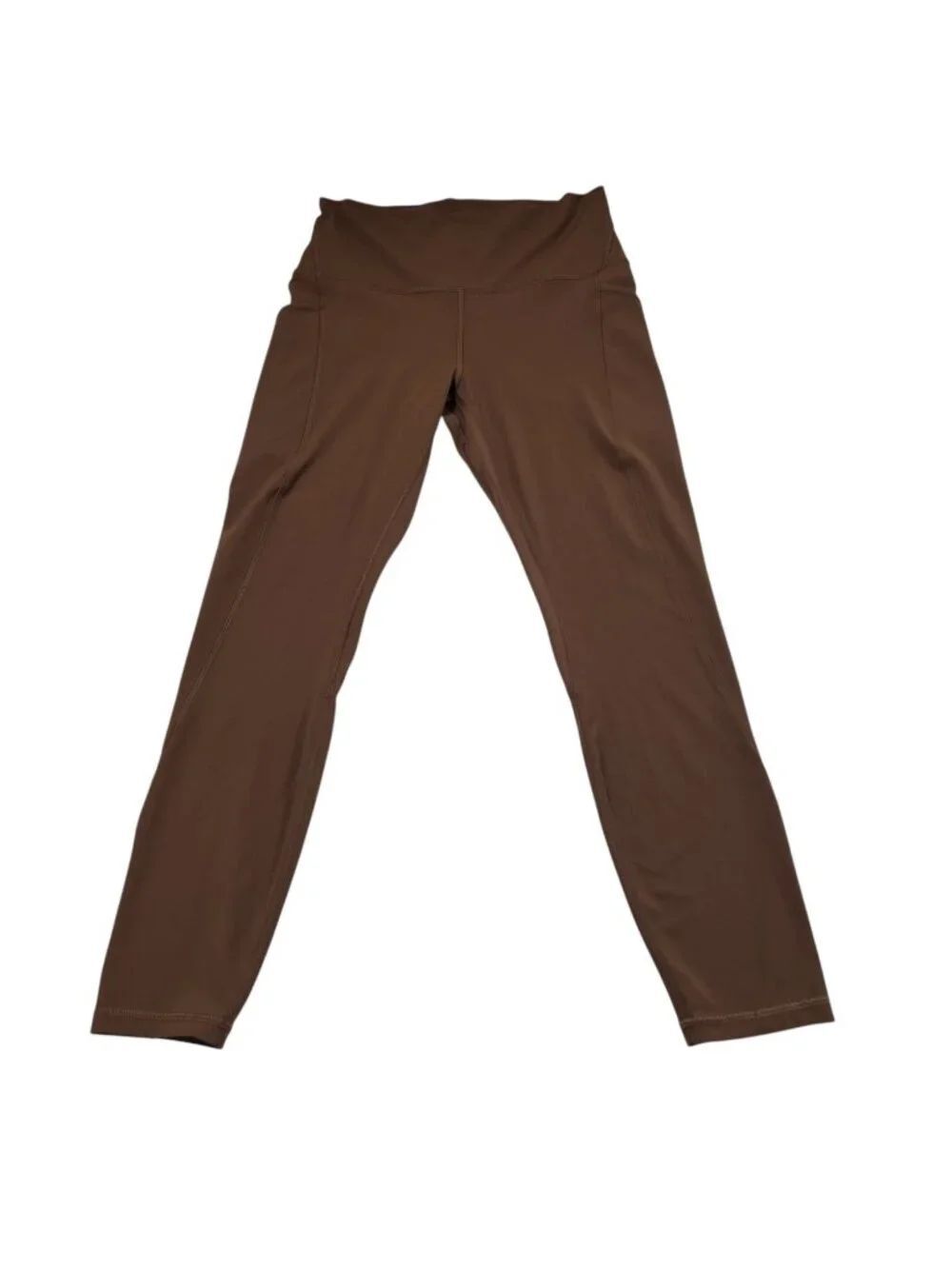 Lululemon Align High Rise Pant With Pockets 25" Inseam Roasted Brown Size 8